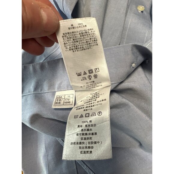Brooks Brothers Milano Non-Iron Supima Cotton Dress Shirt 16-34 - Picture 8 of 10